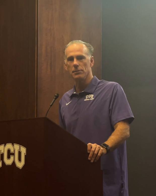 Jamie Dixon to the Podium